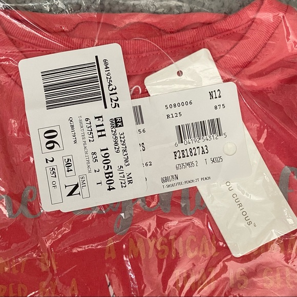 Peek Legend of the Unicorn Graphic Long Sleeve 2T Tee NWT - Picture 7 of 10